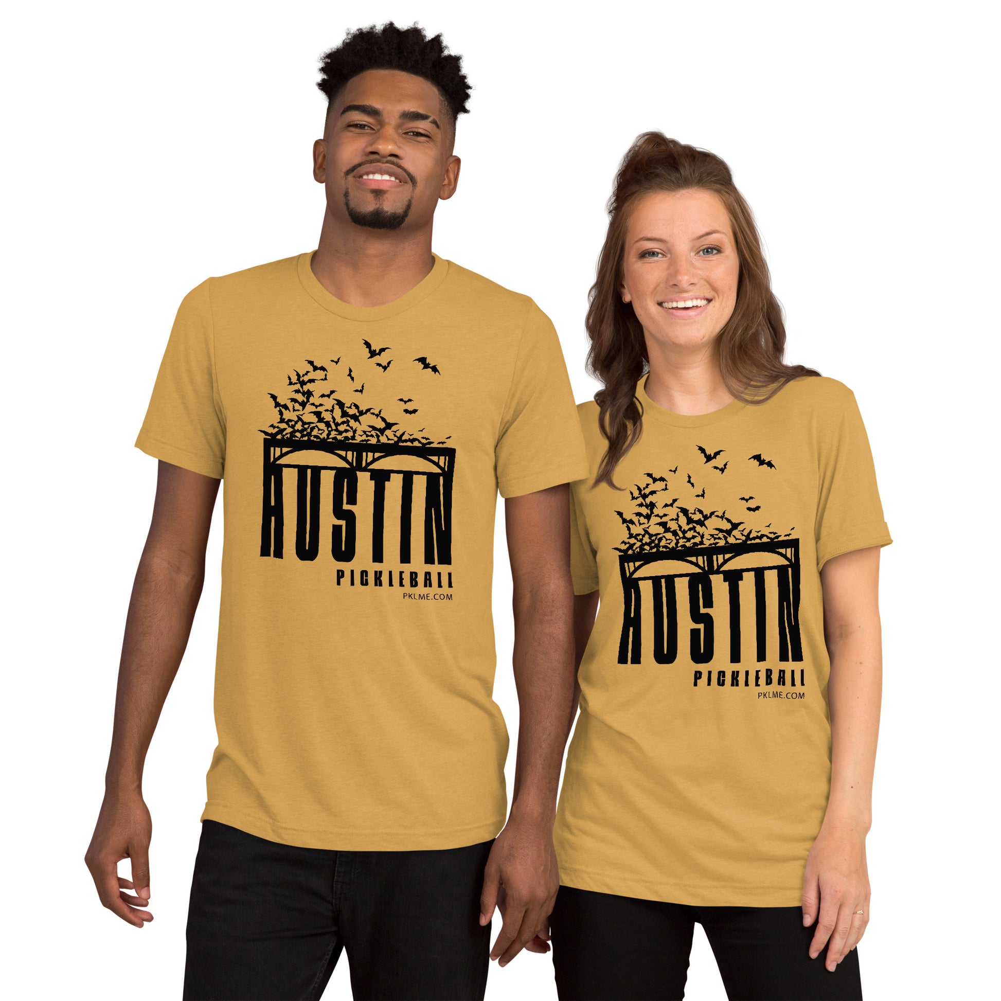 PKLme Unisex Triblend Pickleball Shirt - Austin