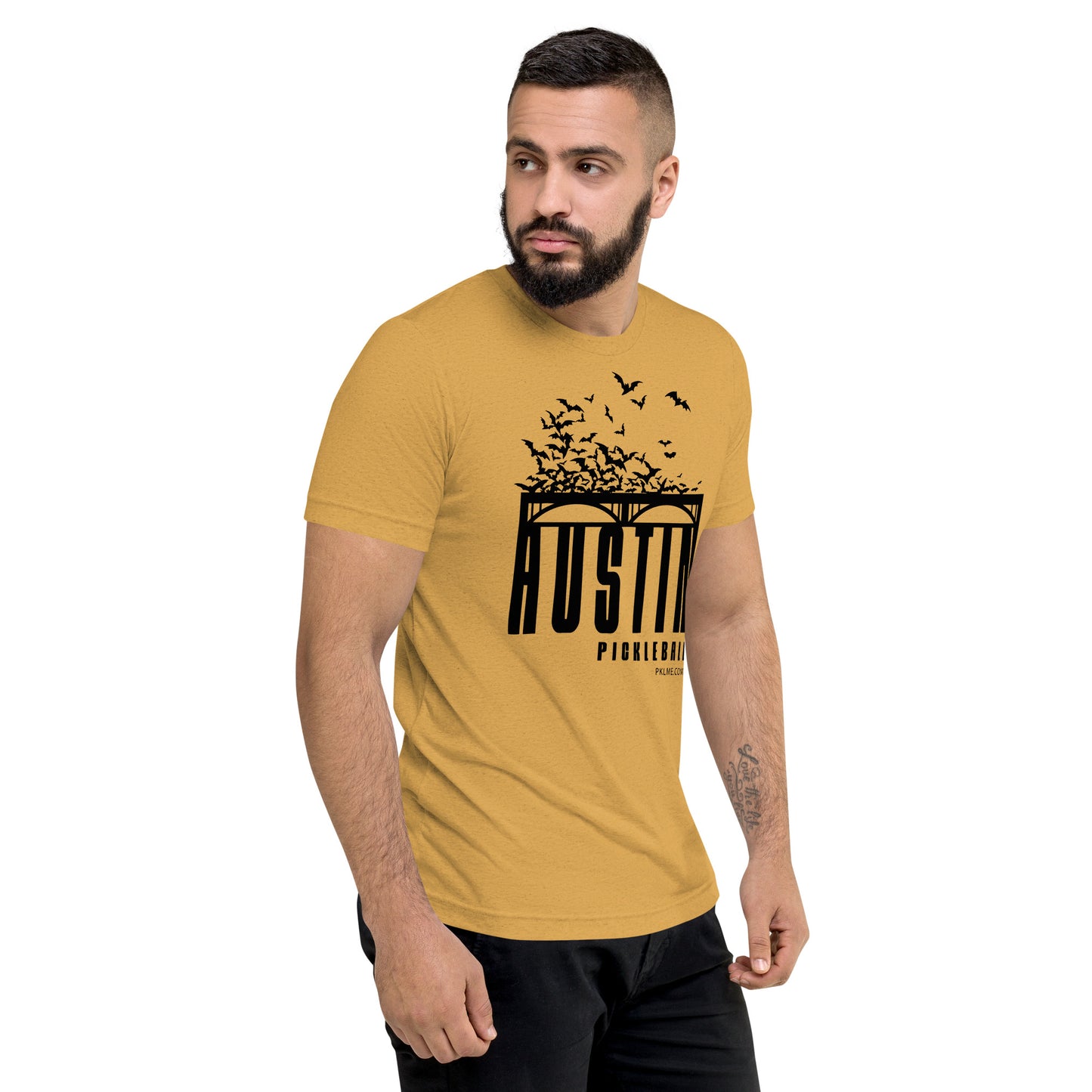 PKLme Unisex Triblend Pickleball Shirt - Austin