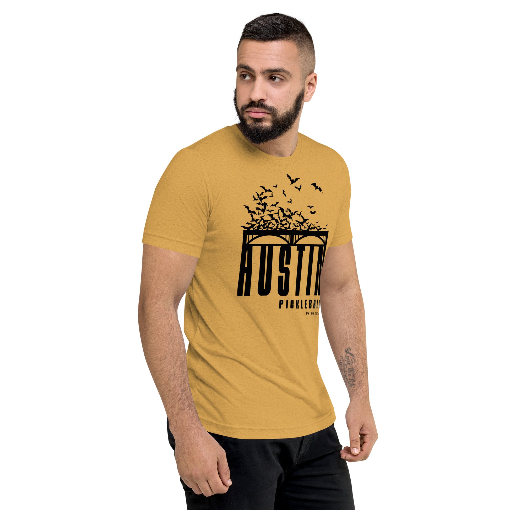 PKLme Unisex Triblend Pickleball Shirt - Austin
