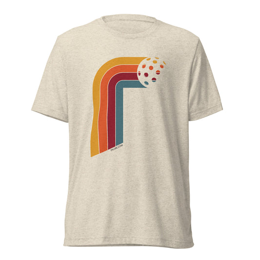 PKLme Unisex Triblend Pickleball Shirt - Retro