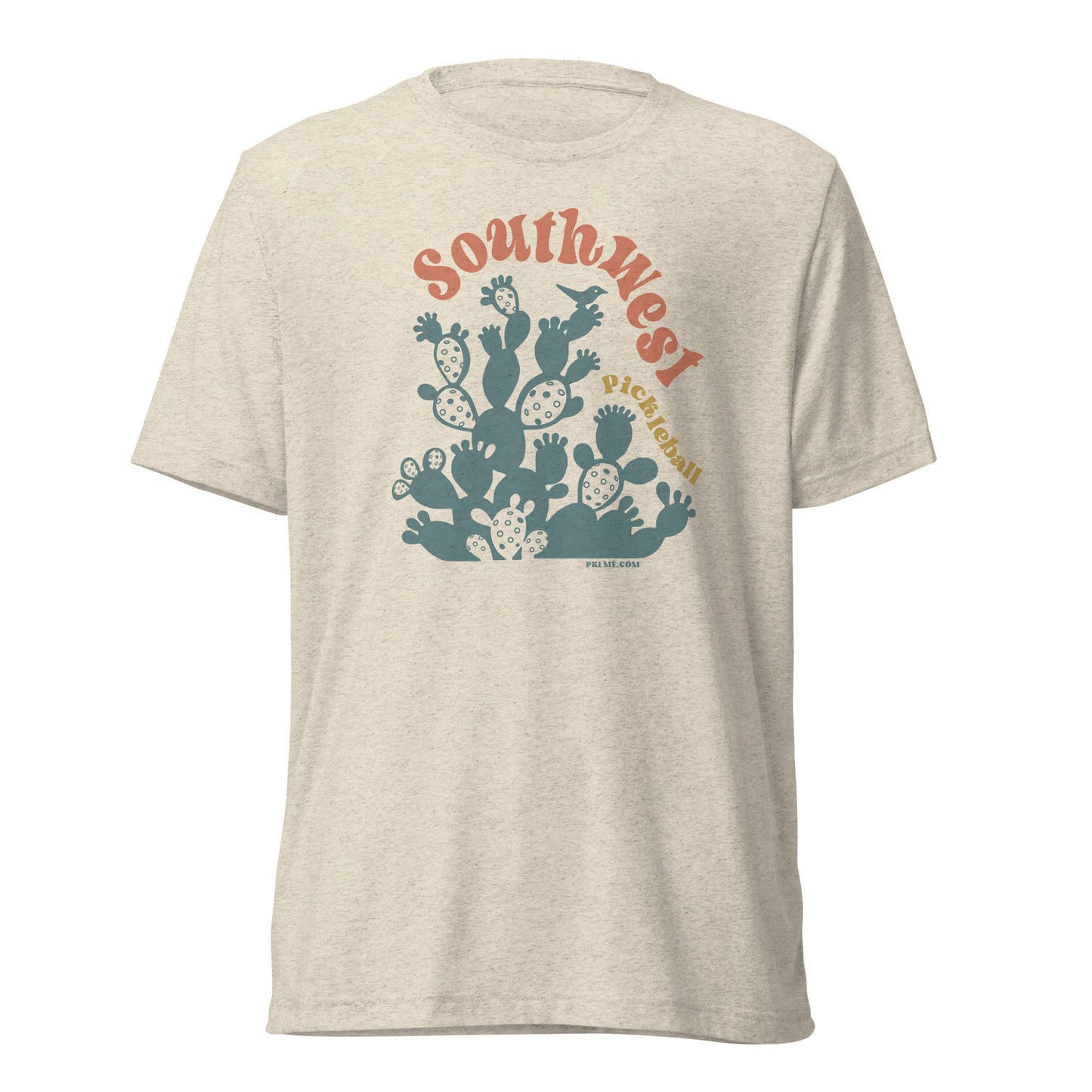 PKLme Unisex Triblend Pickleball Shirt - Southwest