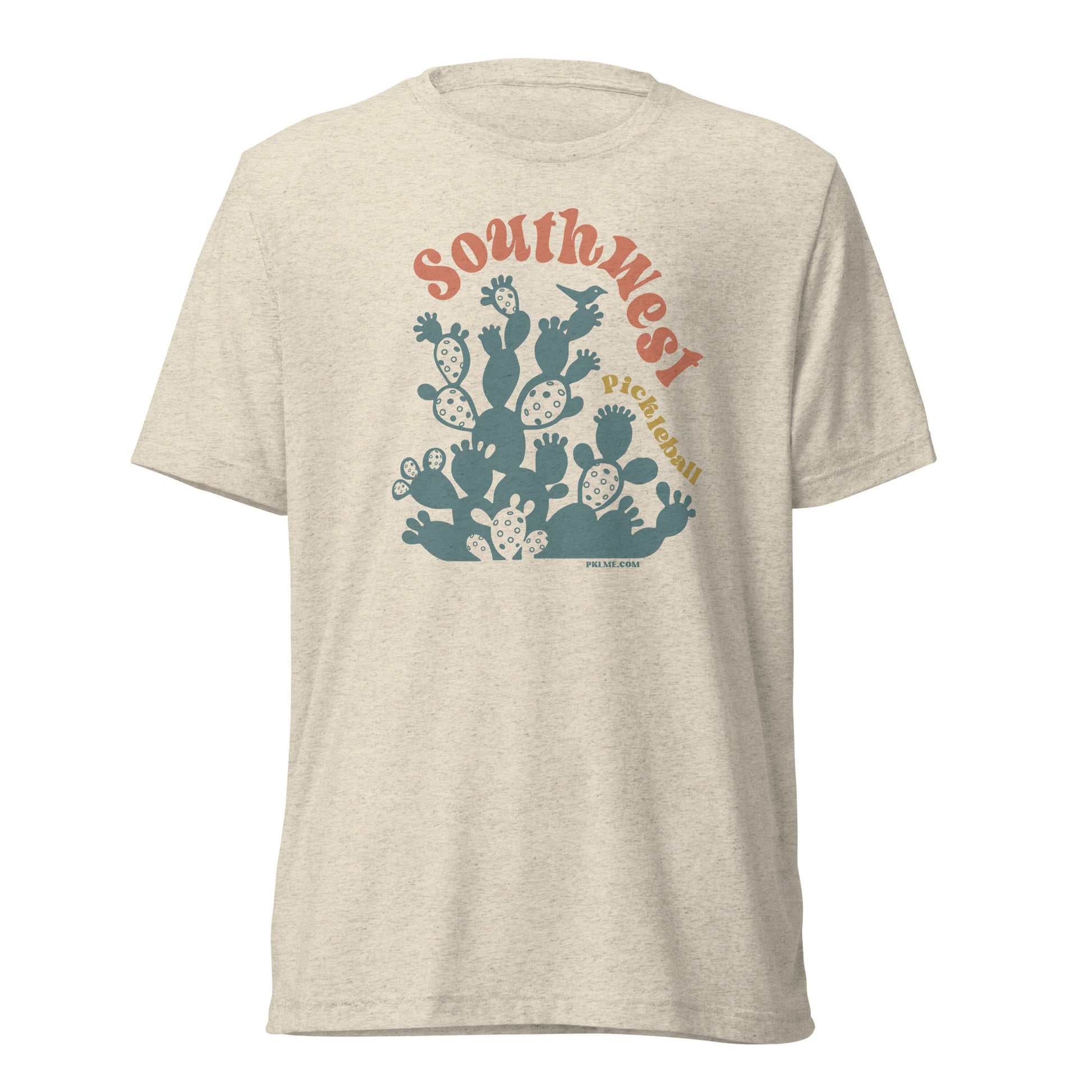 PKLme Unisex Triblend Pickleball Shirt - Southwest