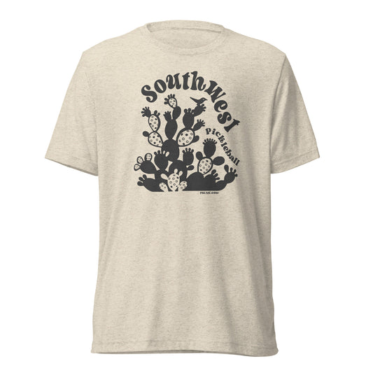 PKLme Unisex Triblend Pickleball Shirt - Southwest