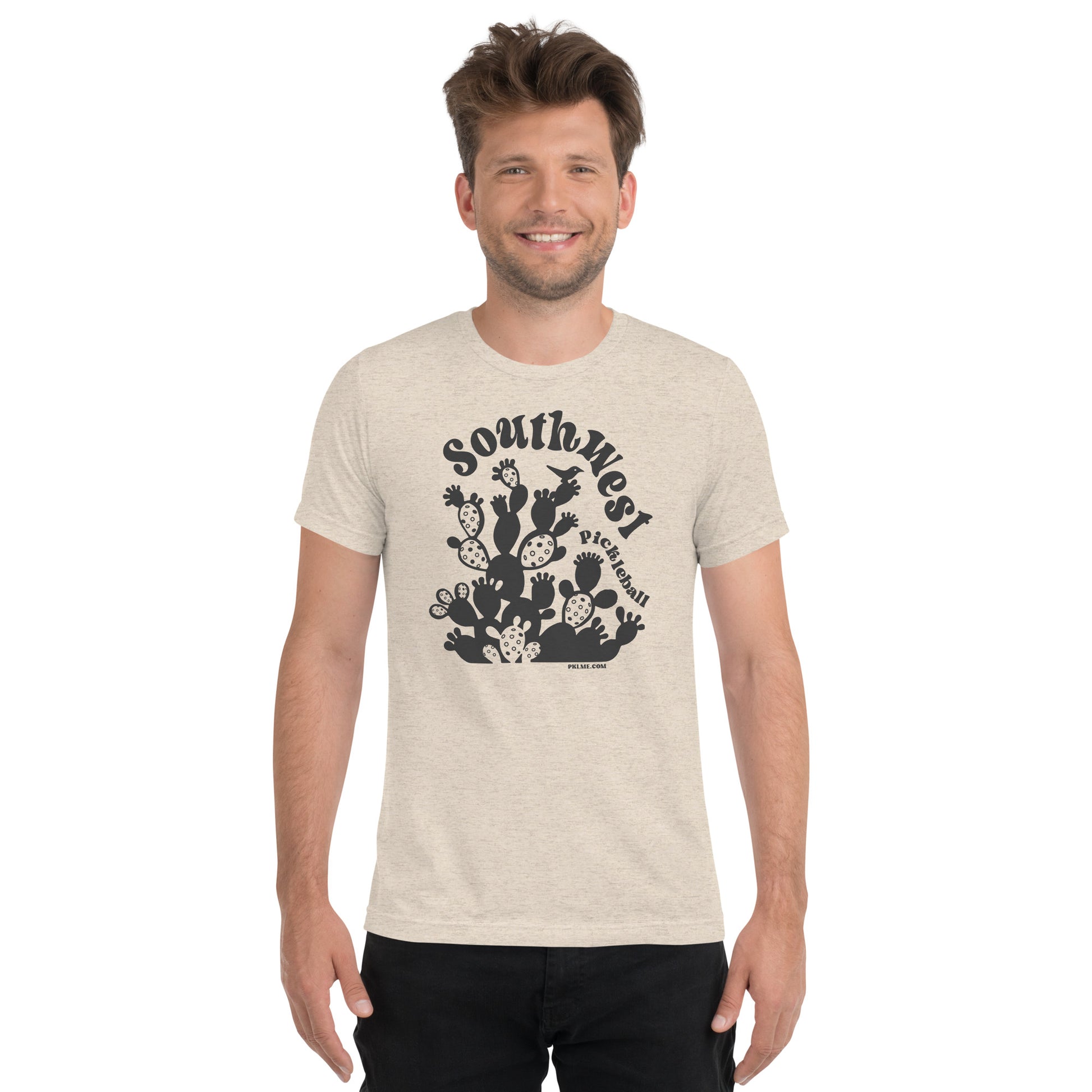 PKLme Unisex Triblend Pickleball Shirt - Southwest