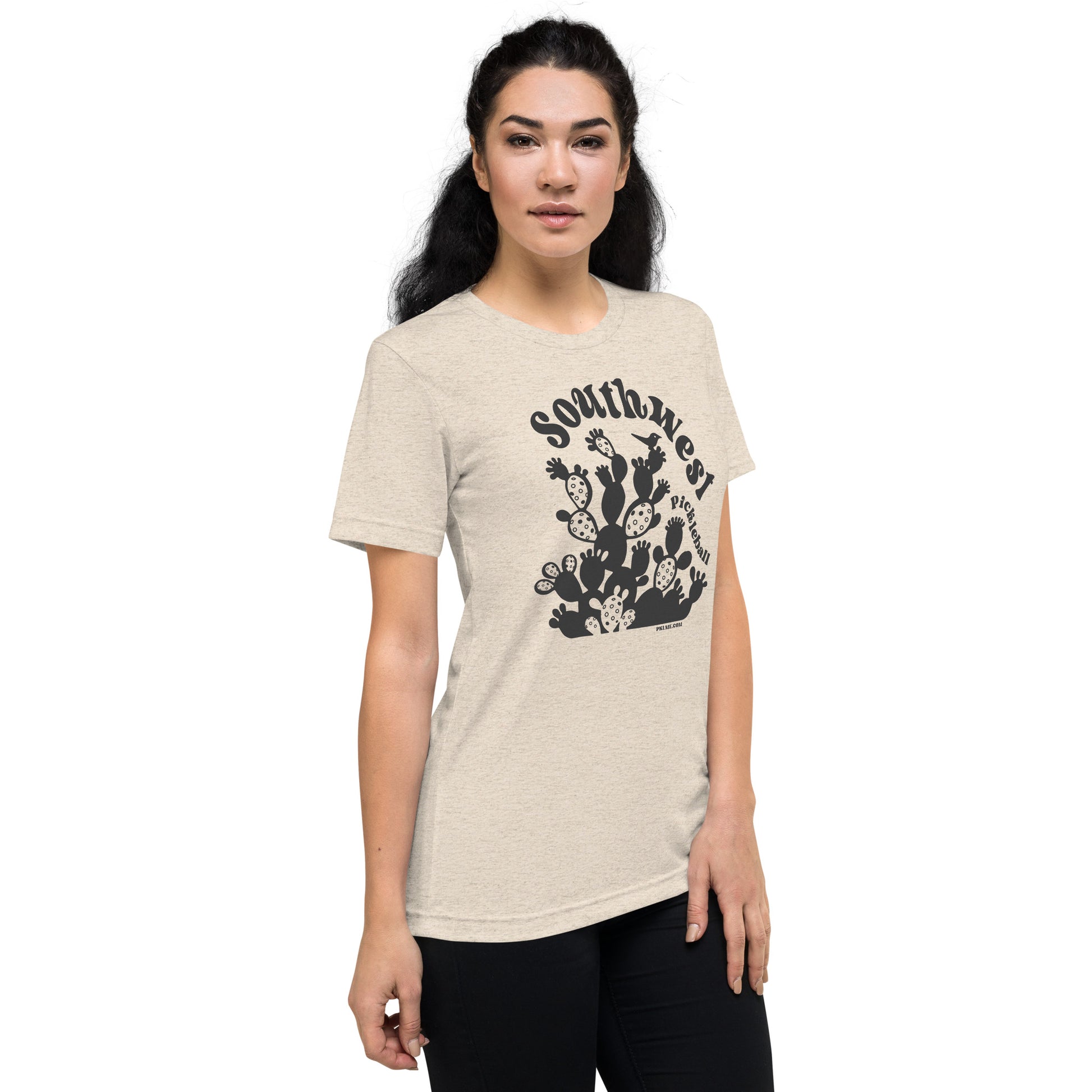 PKLme Unisex Triblend Pickleball Shirt - Southwest