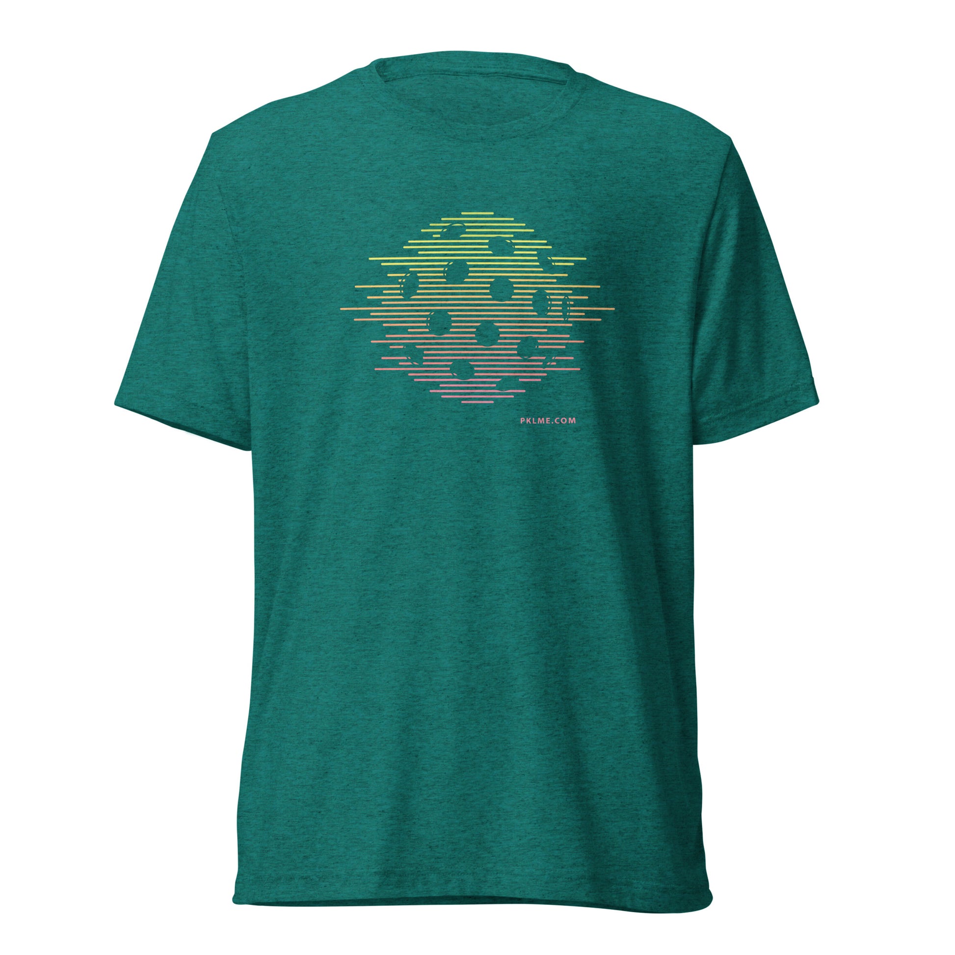 PKLme Unisex Triblend Pickleball Shirt - Artsy