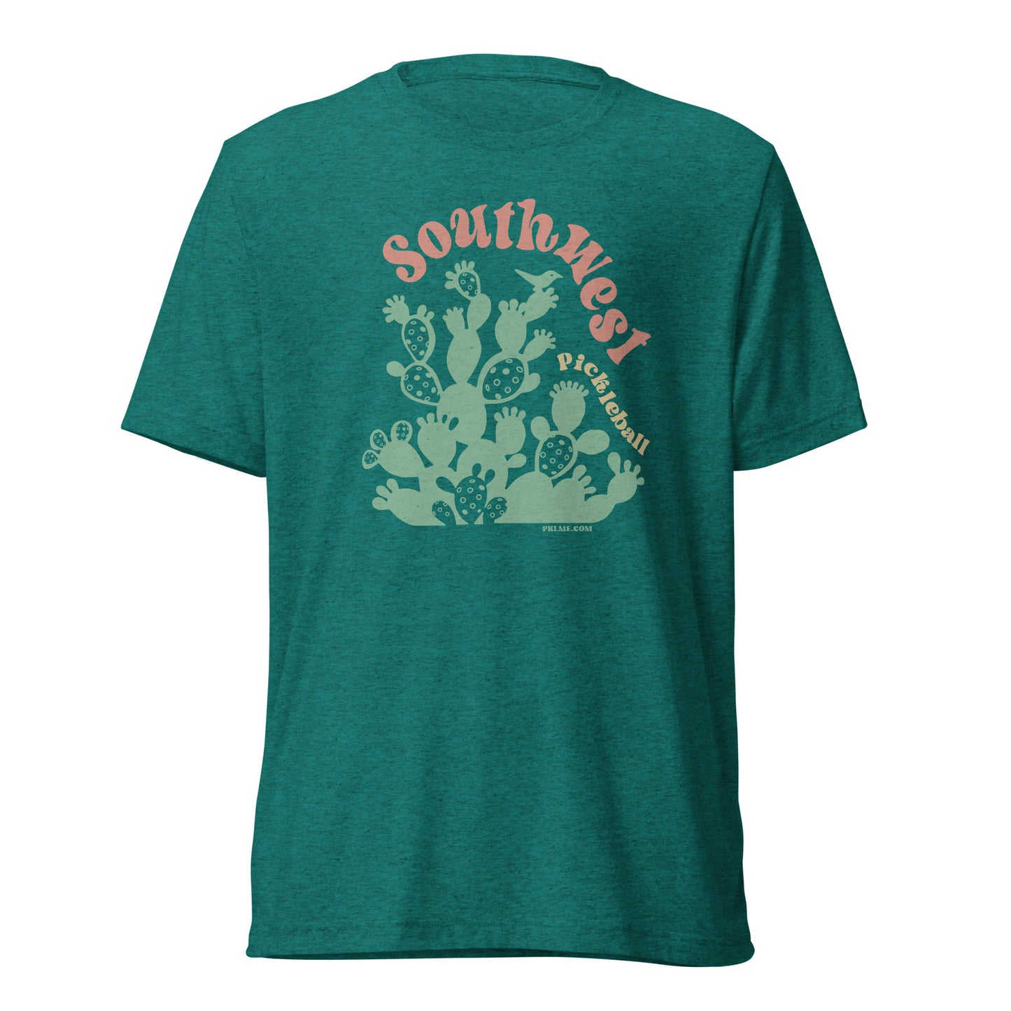 PKLme Unisex Triblend Pickleball Shirt - Southwest