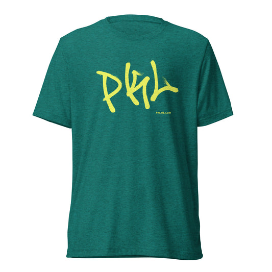 PKLme Unisex Triblend Pickleball Shirt - PKL - Grafitti