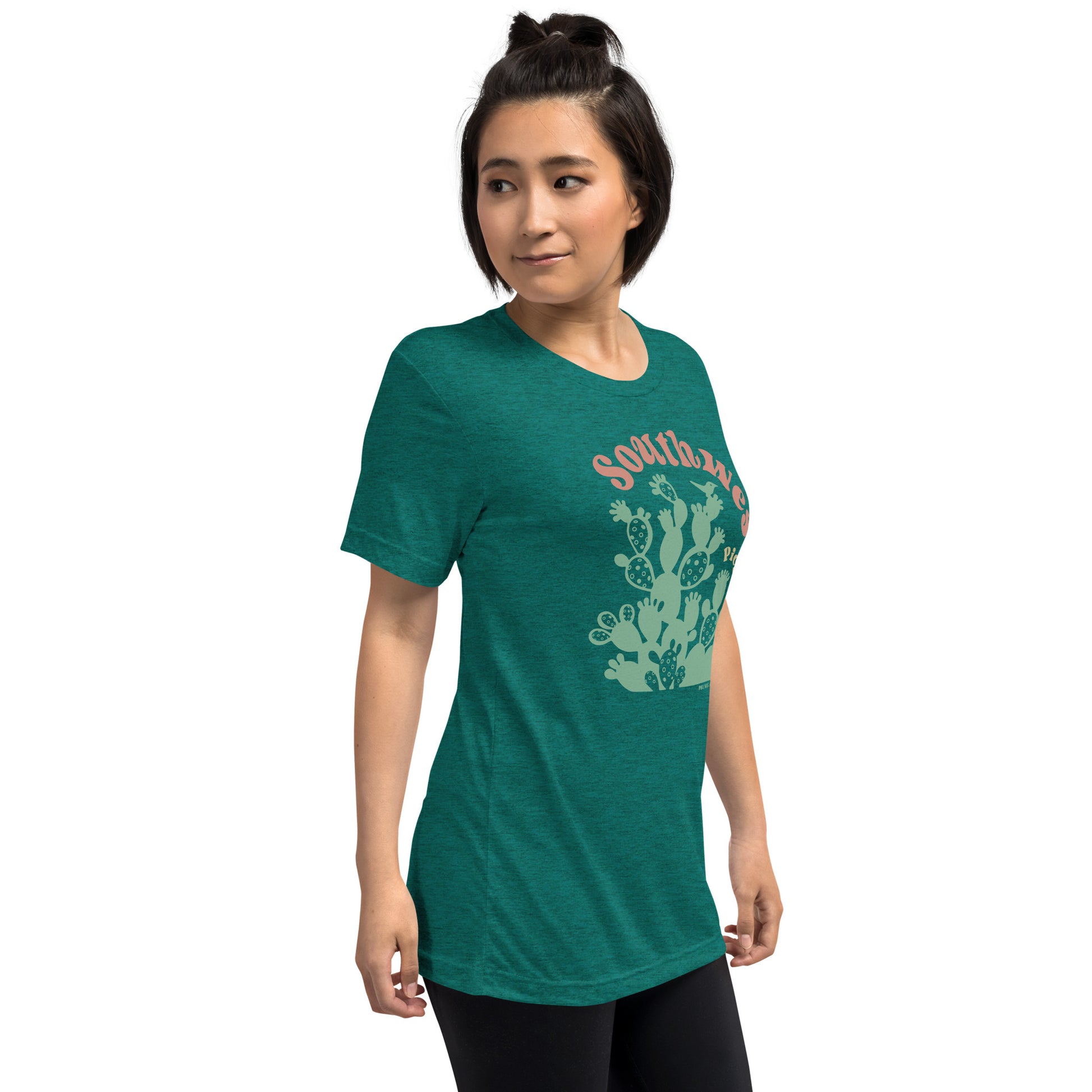 PKLme Unisex Triblend Pickleball Shirt - Southwest