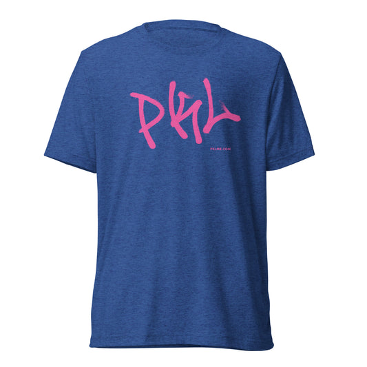 PKLme Unisex Triblend Pickleball Shirt - PKL - Grafitti