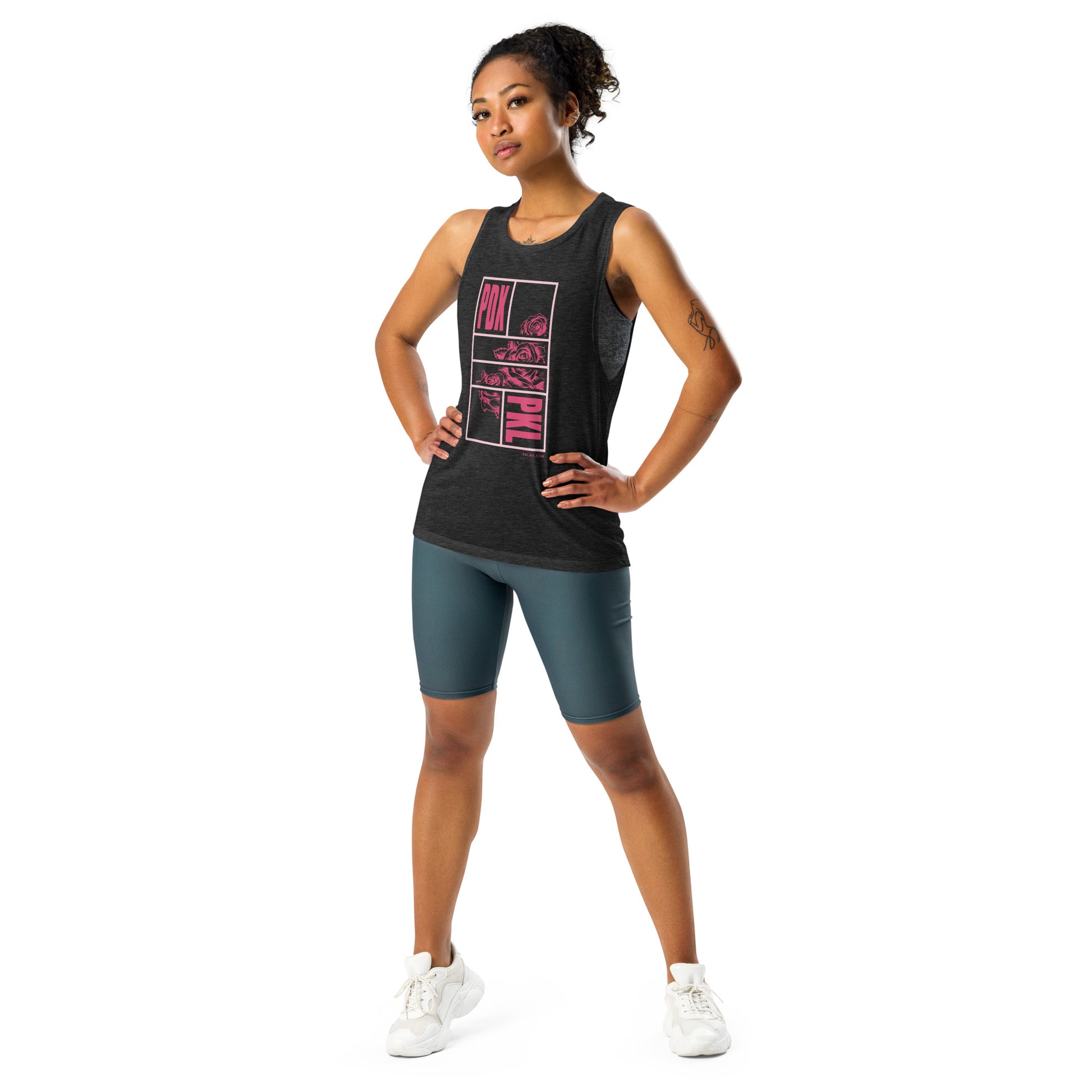 PKLme Womens Lightweight Tank Top Shirt - PNW - Portland