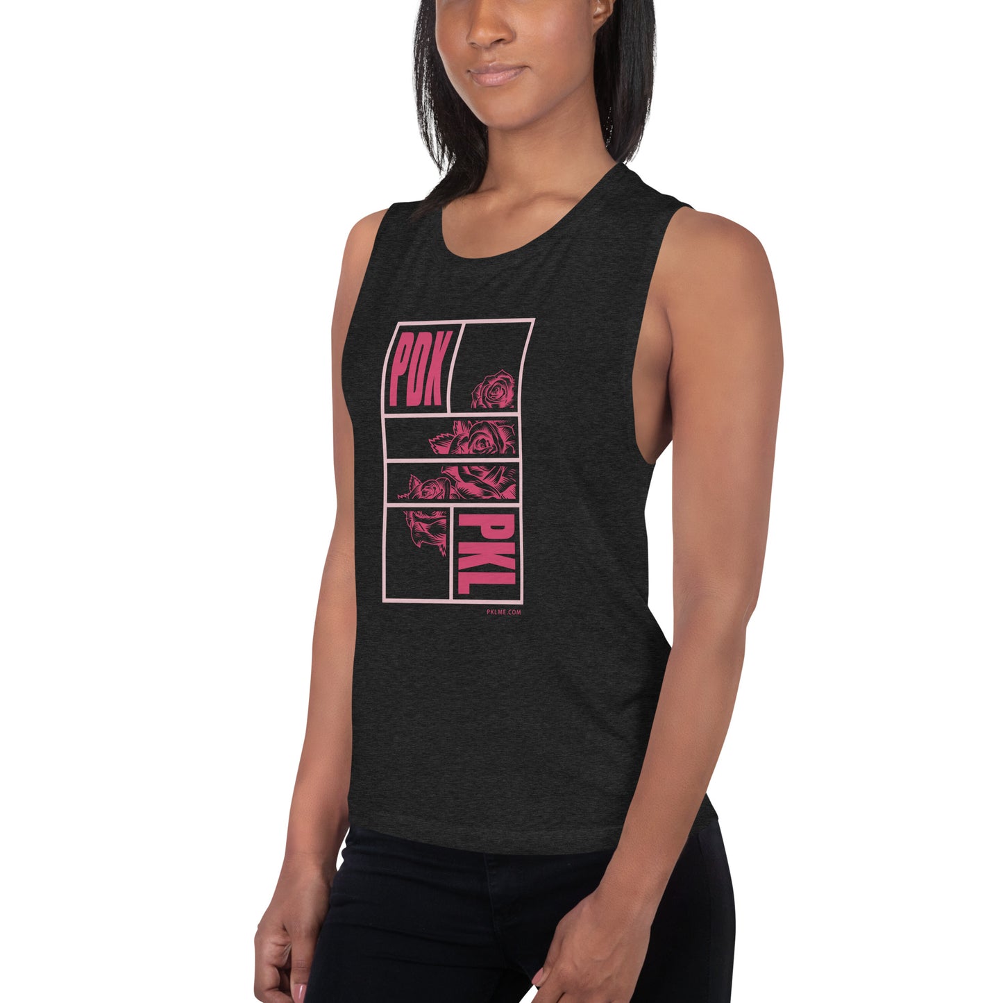 PKLme Womens Lightweight Tank Top Shirt - PNW - Portland
