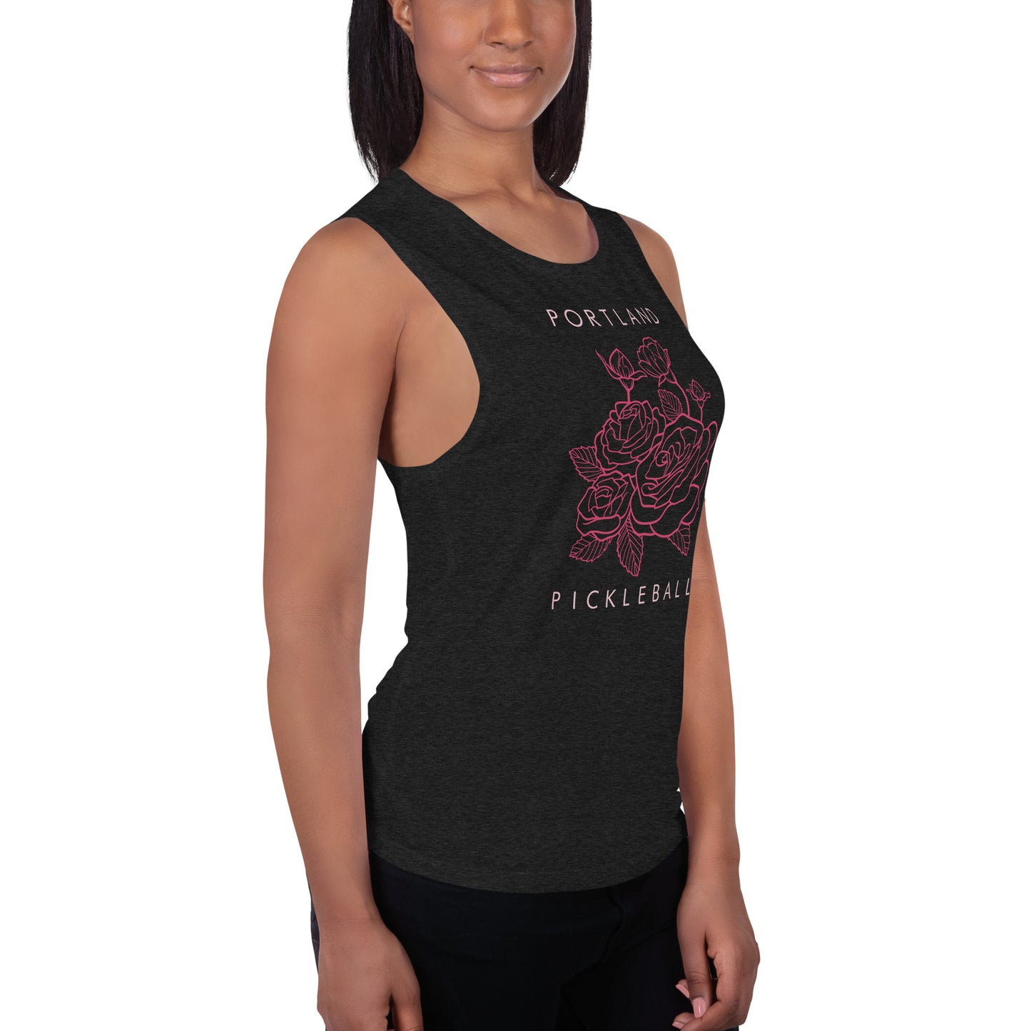 PKLme Womens Lightweight Tank Top Shirt - PNW - Portland